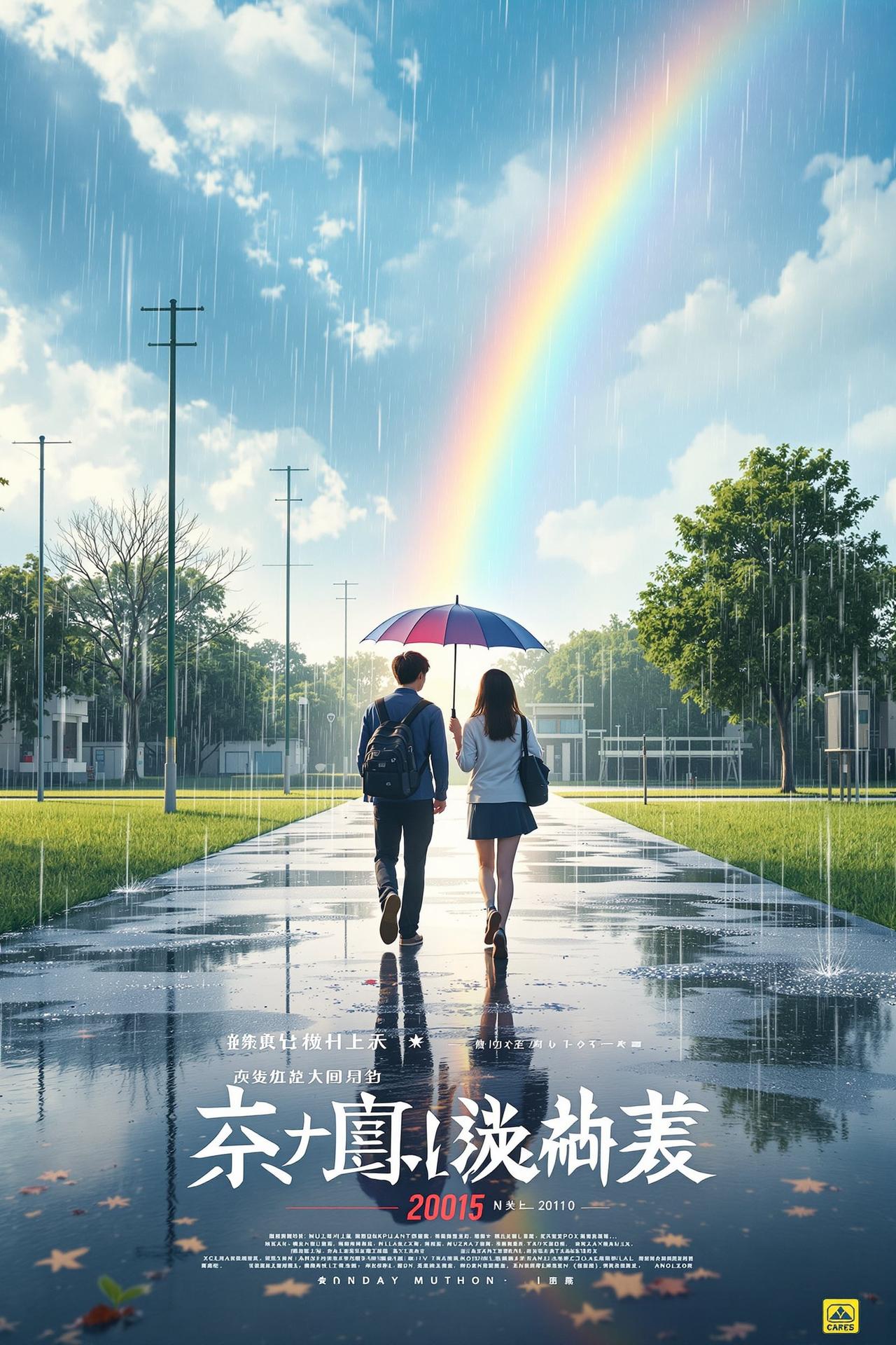 雨后彩虹的操场 - 日韩在线免费视频青春校园剧海报
