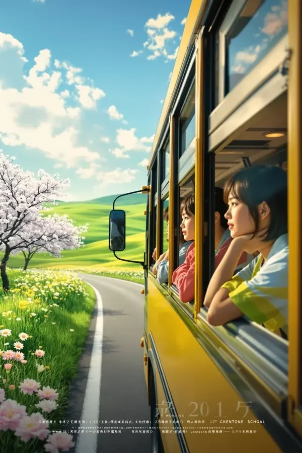 春游路上的风景 - 日韩在线免费视频青春校园剧海报