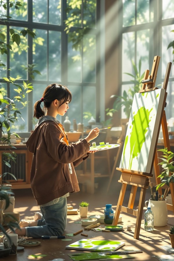 画室的午后阳光 - 日韩在线免费视频青春校园剧海报